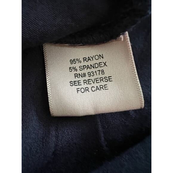 Philosophy Sleeveless Asymmetrical Knit Navy Blue Tank Dress- Size S - Picture 3 of 4